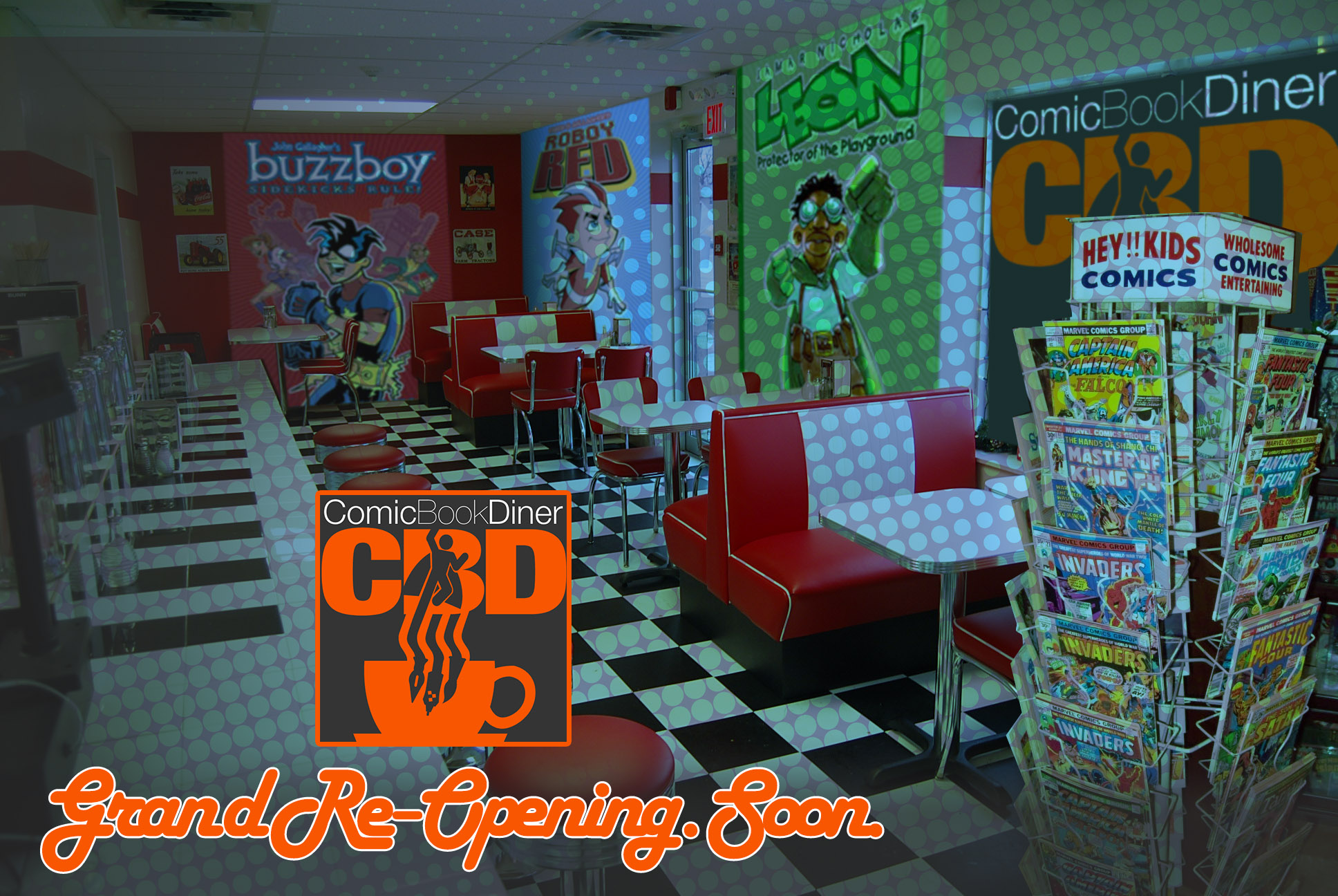 Comic Book Diner - Returning Soon!